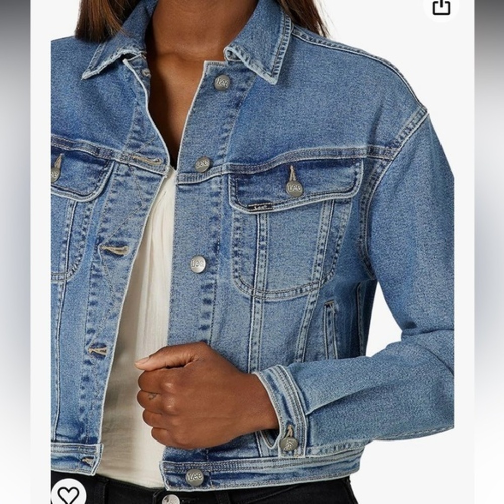 Vintage Bill Blass Denim Jacket cropped